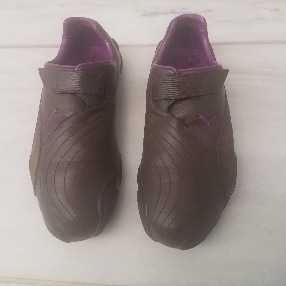 Brown Puma womans size 8 trainers